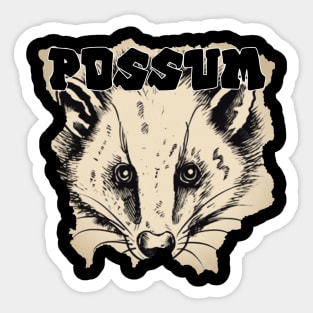 Possum Sticker